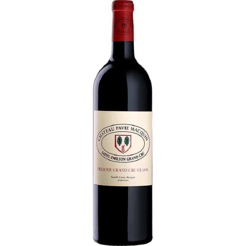CHÂTEAU "PAVIE MACQUIN" GRAND CRU CLASSÉ 2023 SAINT-ÉMILION GRAND CRU ROUGE 75 CL CRD - CAISSE BOIS DE 6 BT - French Wine 75cl